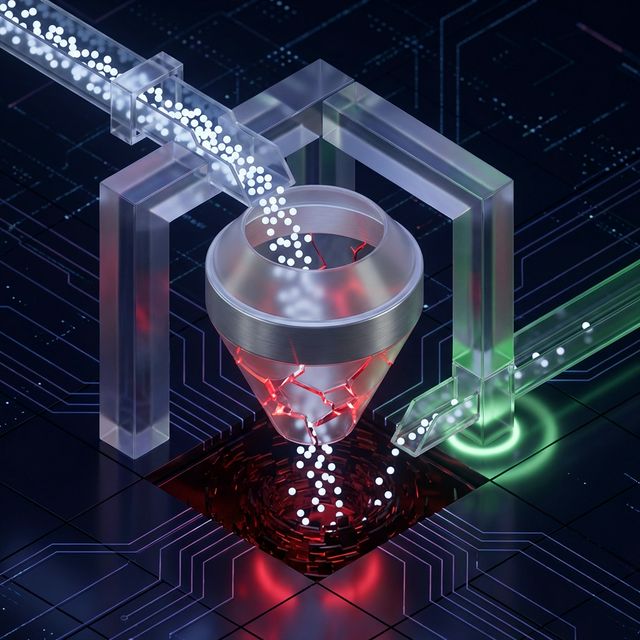 Lead Qualification Failure Visualization showing a Leaky Funnel discarding good leads.